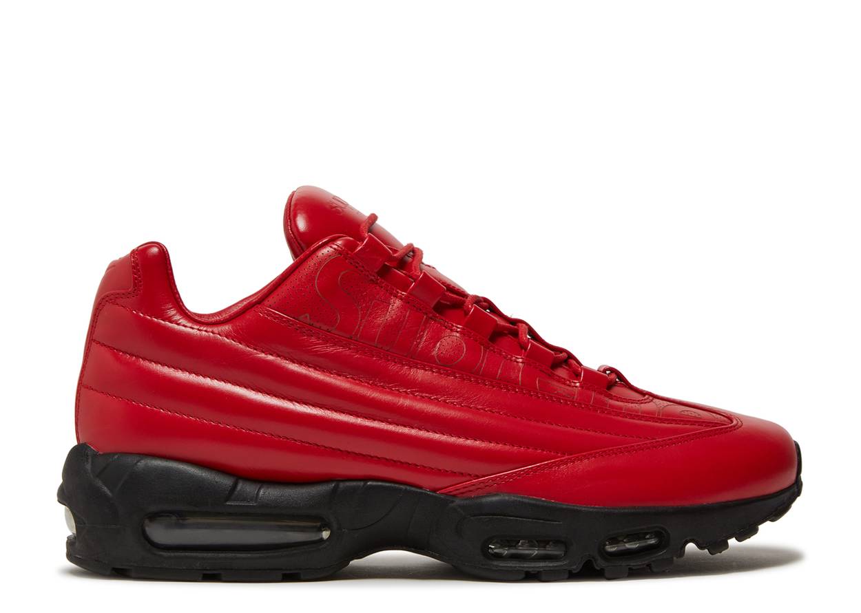 NIKE AIR MAX 95 LUX X SUPREME 'GYM RED'