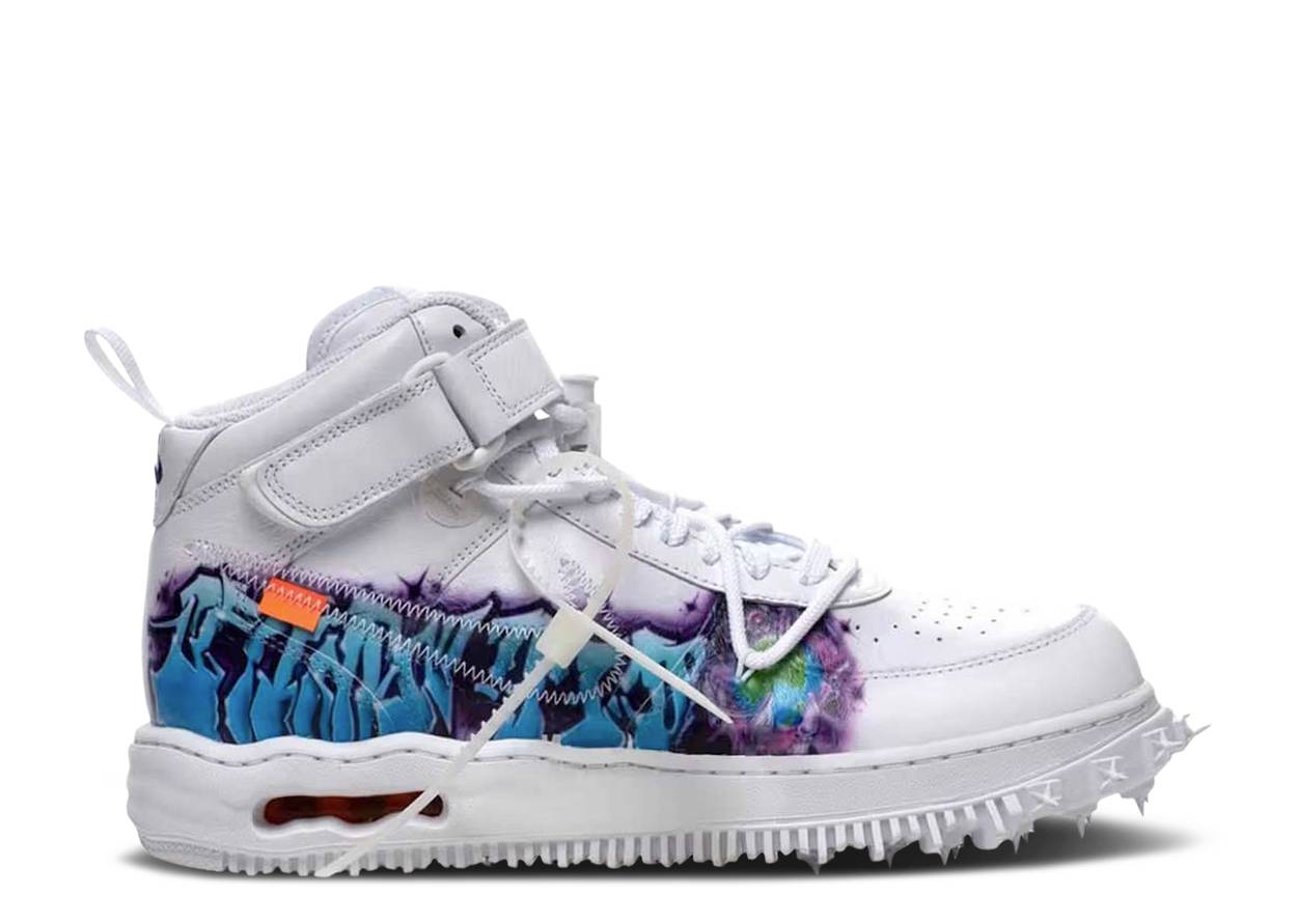 NIKE AIR FORCE 1 MID X OFF-WHITE 'GRAFFITI'