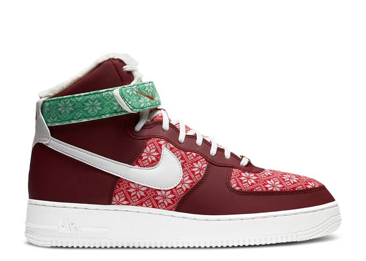 NIKE AIR FORCE 1 HIGH 'CHRISTMAS SWEATER'