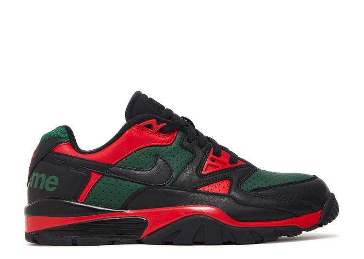 NIKE AIR CROSS TRAINER 3 LOW X SUPREME 'BLACK GORGE GREEN'