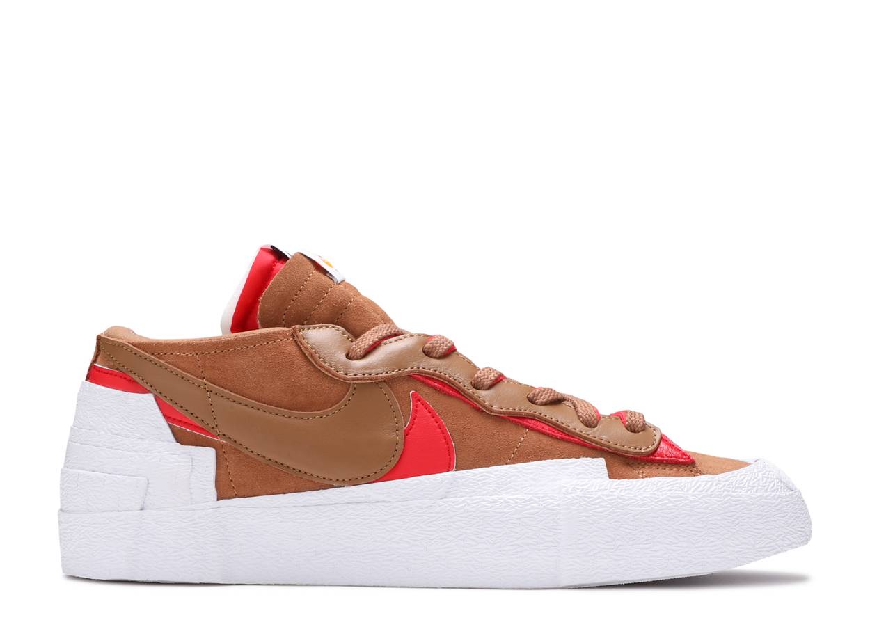 NIKE BLAZER LOW X SACAI 'LIGHT BRITISH TAN'