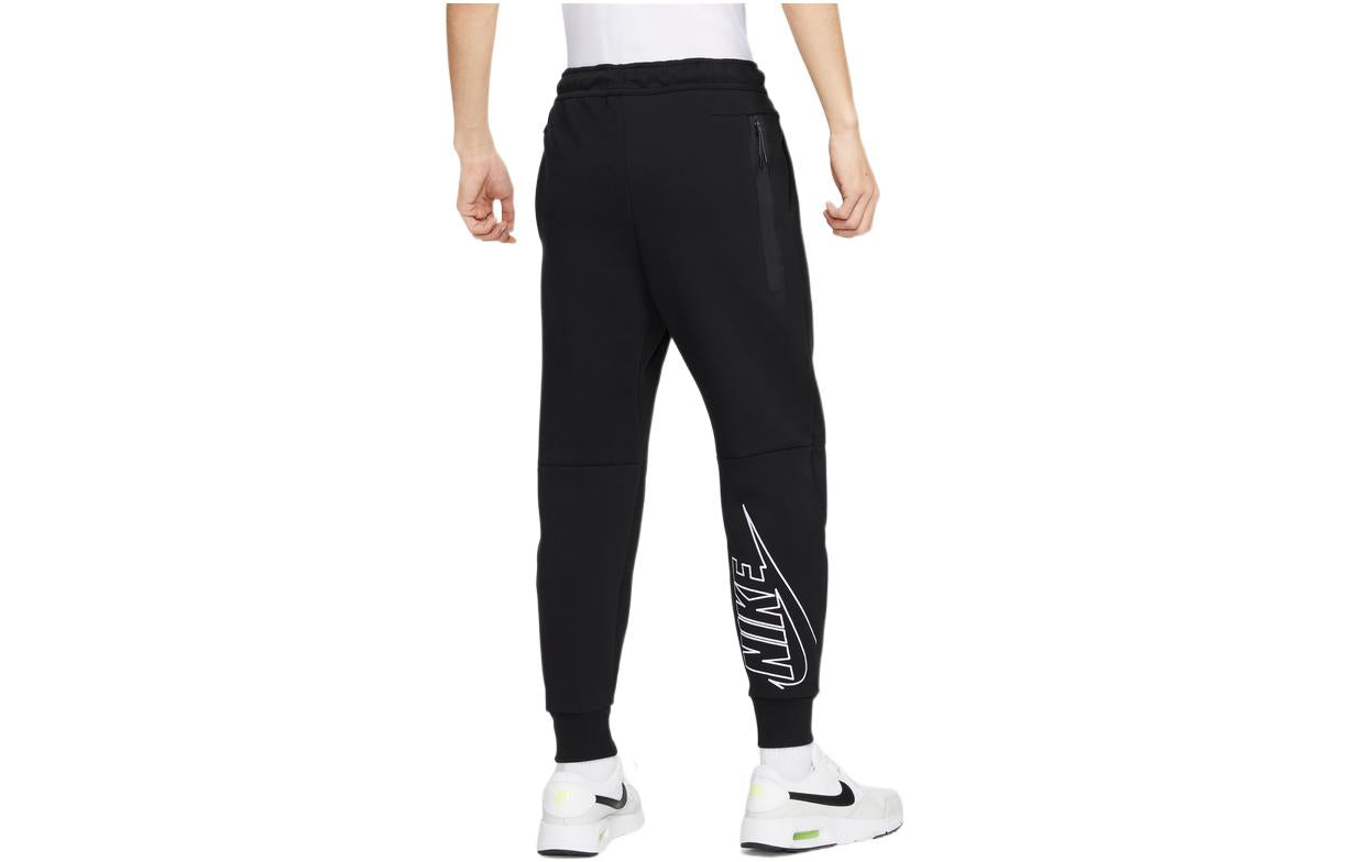 Nike Tech Fleece Graphic Joggers 'Black' DX0582-010