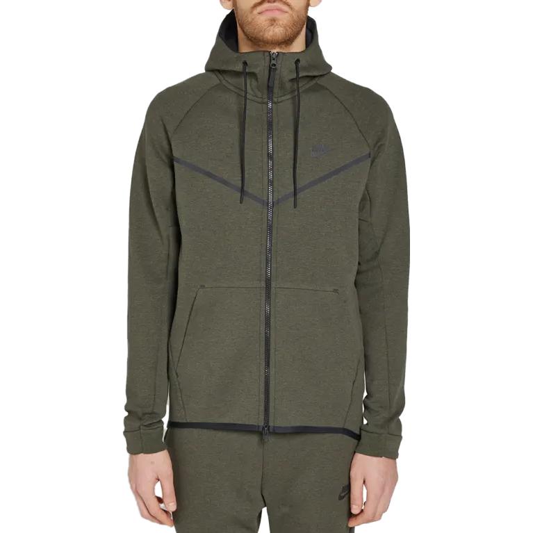Nike Sportswear Tech Fleece Windrunner Full-Zip Hoodie 'SEQUOIA' 805144-355