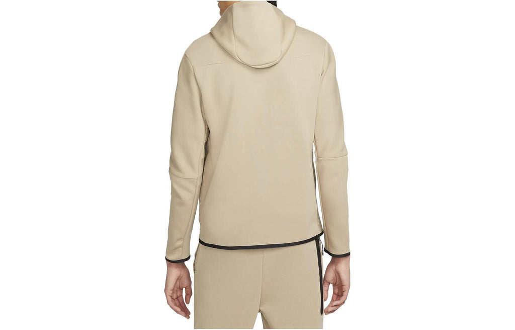 Nike Sportswear Tech Fleece Full-Zip Hoodie 'Khaki Black' CU4489-247