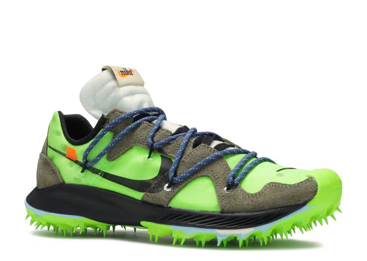 NIKE AIR ZOOM TERRA KIGER 5 X OFF-WHITE 'ATHLETE IN PROGRESS - ELECTRIC GREEN' WMNS