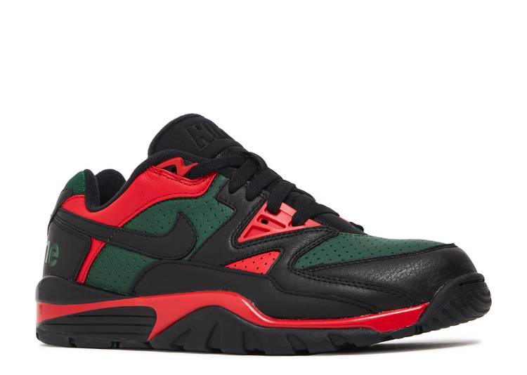 NIKE AIR CROSS TRAINER 3 LOW X SUPREME 'BLACK GORGE GREEN'