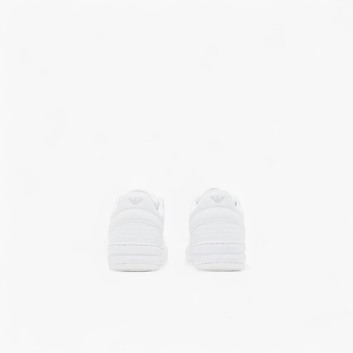 Low Top Sneakers With Monochromatic Branding