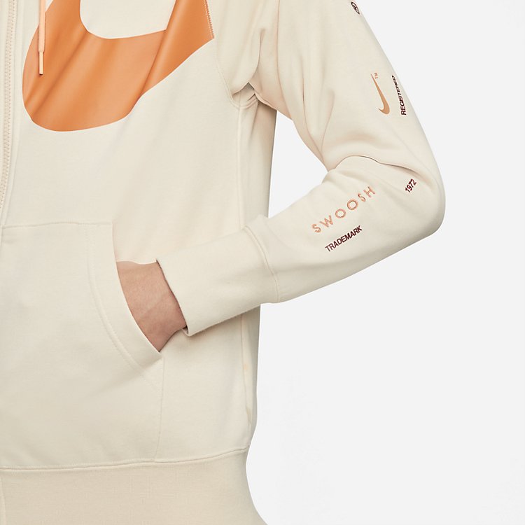 Nike Sportswear Tech Fleece Full-zip Hoodie 'Sand' DD6087-219