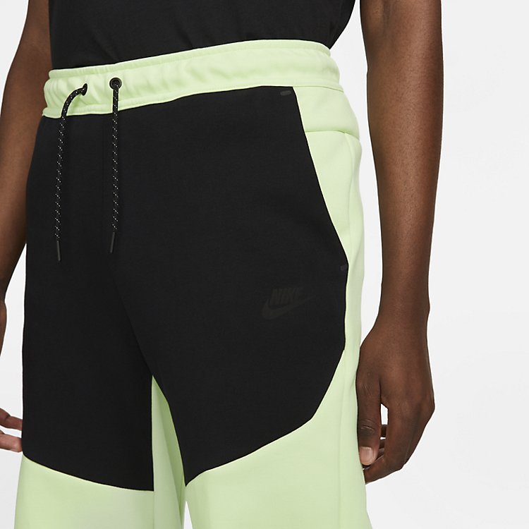 Nike Sportswear Tech Fleece Jogger Pants 'Lime Ice Black' CU4495-303