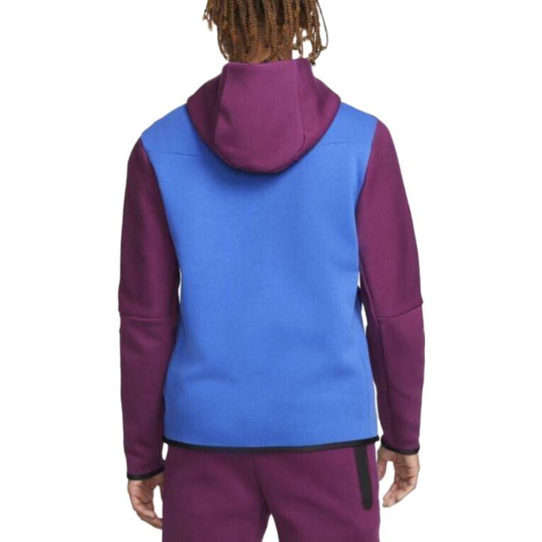 Nike Sportswear Tech Fleece Full Zip Hoodie 'Sangria Game Royal' CU4489-610