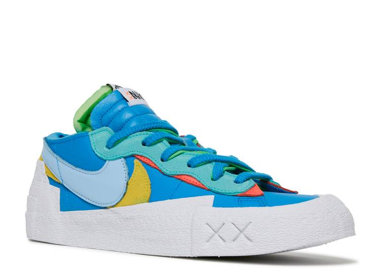NIKE KAWS X SACAI X BLAZER LOW 'NEPTUNE BLUE'