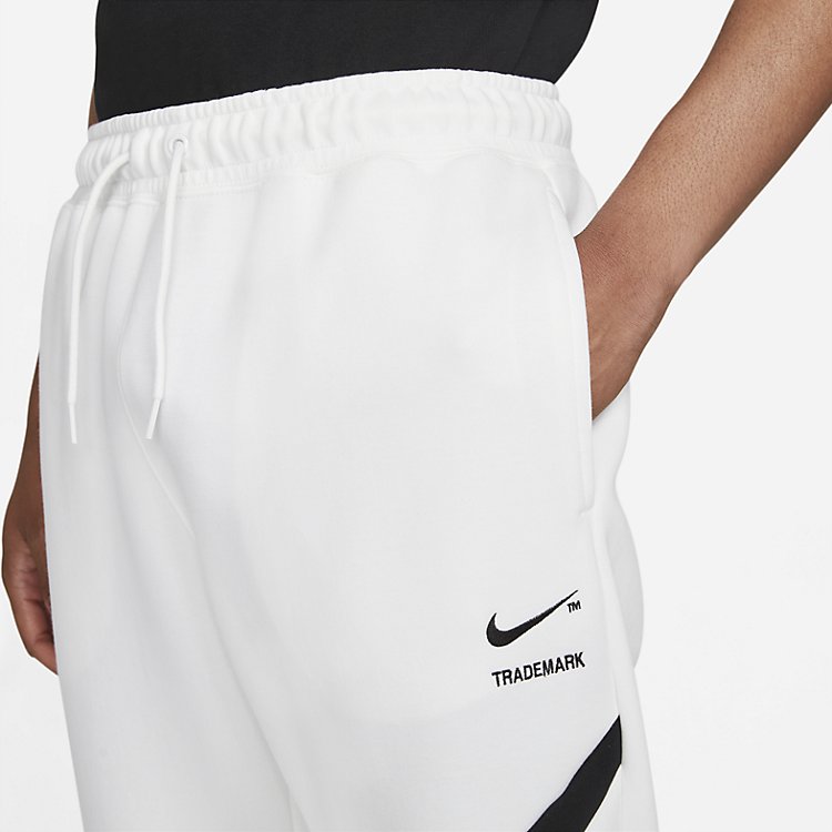 Nike Sportswear Swoosh Tech Fleece Men's Sweatpants 'White' DH1023-100
