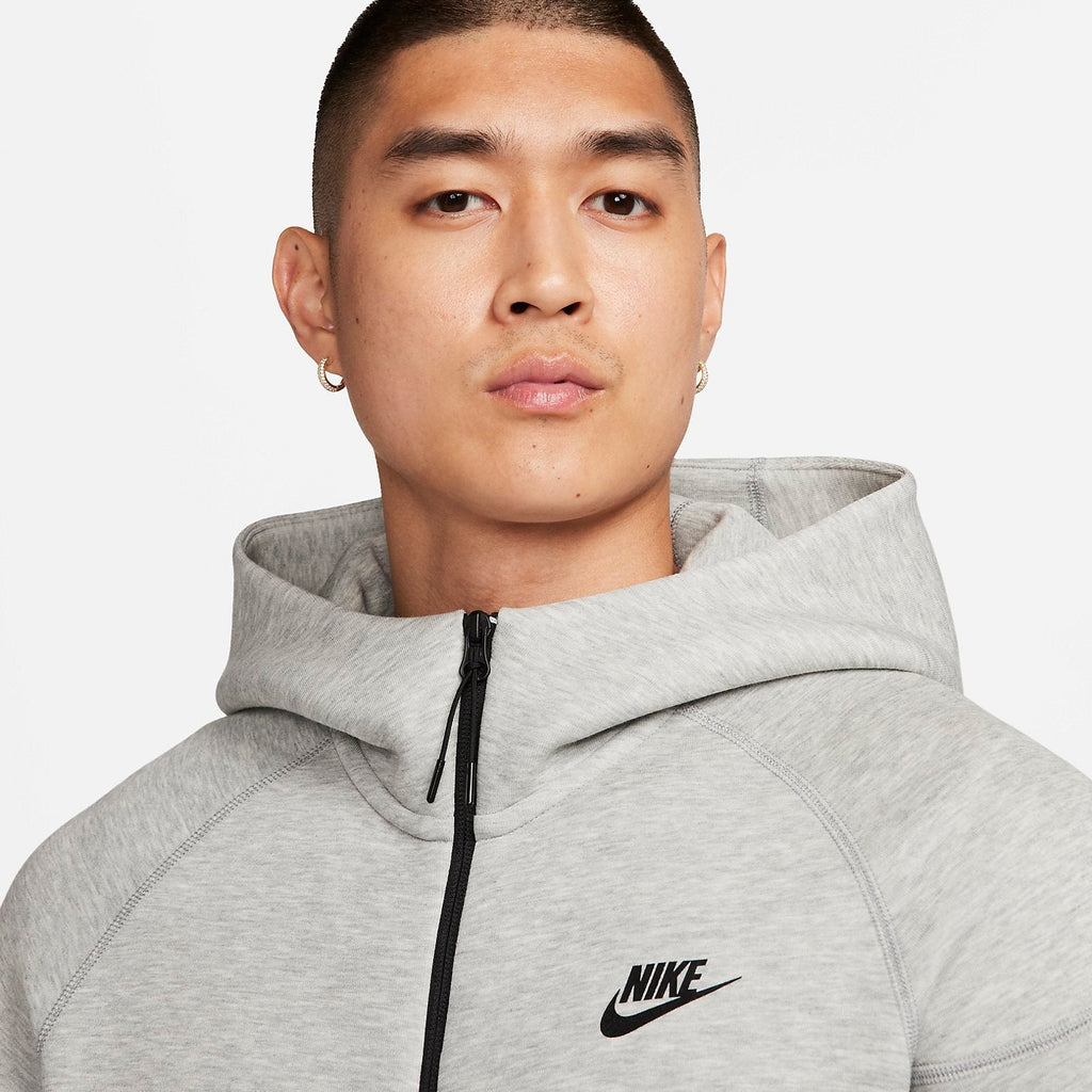 Nike Sportswear Tech Fleece Zipper Hooded Jacket 'Grey' FB7922-063