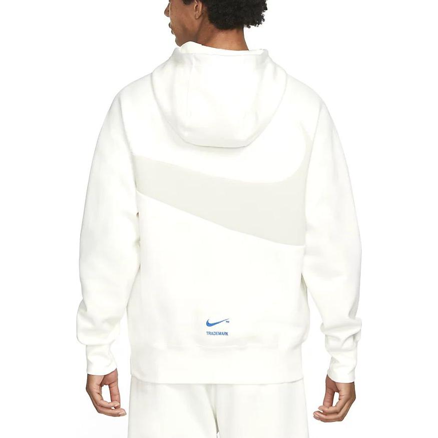 Nike Sportswear Swoosh Tech Fleece Pullover Hoodie 'Sail Light Bone' DD8222-133