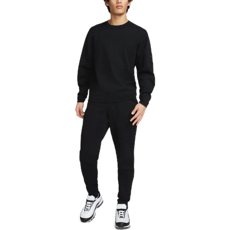 Nike Sportswear Therma Fit ADV Tech Pack Engineered Tech Fleece Crew 'Black' DV9975-010