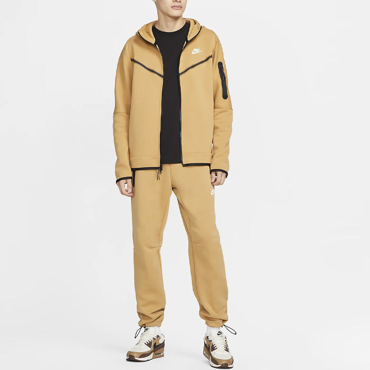 Nike Sportswear Tech Fleece Full-Zip Hoodie Elemental 'Gold Sail' CU4489-722