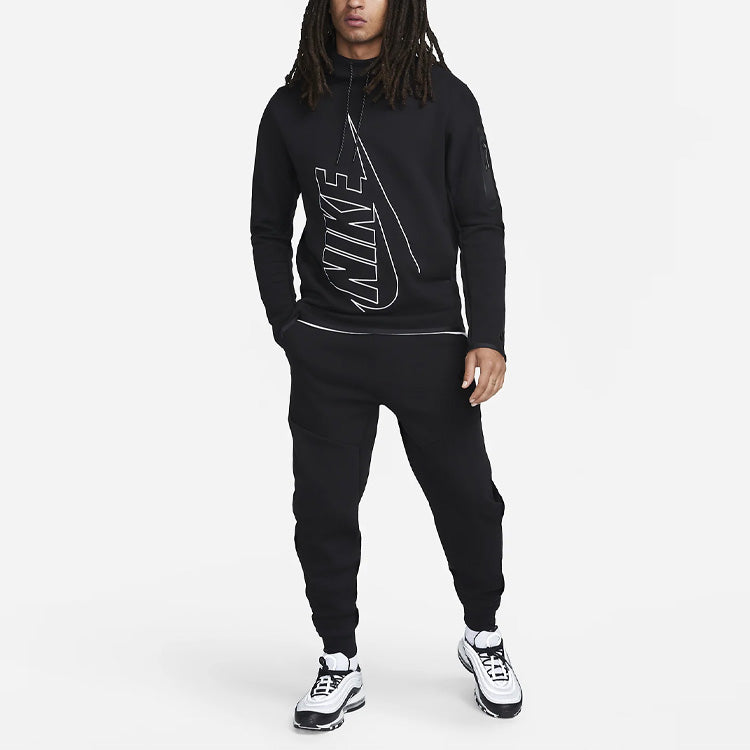 Nike Tech Fleece Men's Graphic Joggers 'Black' DX0581-010