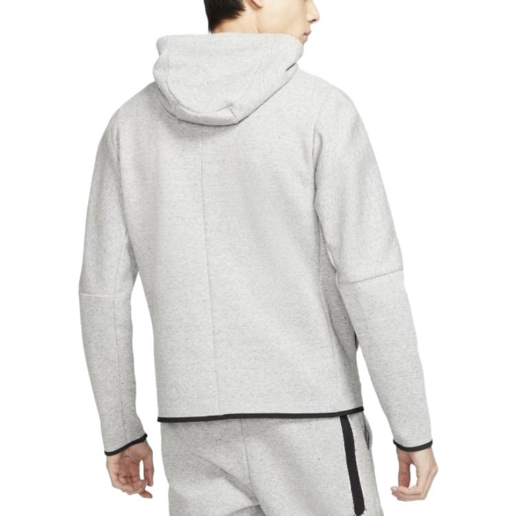 Nike Sportswear Tech Fleece Full Zip Hoodie 'Heather Grey' DD4688-010