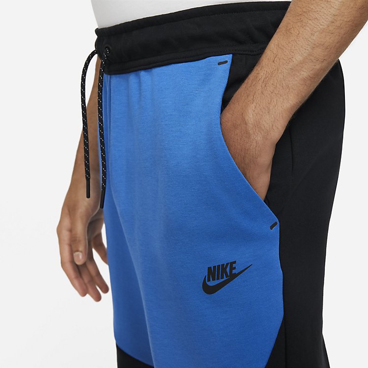 Nike Sportswear Tech Fleece Sweatpants 'Signal Blue Black' CU4495-017