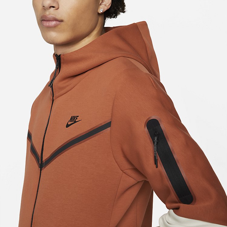 Nike Sportswear Tech Fleece Full-Zip Hoodie 'Burnt Sunrise' CU4489-825