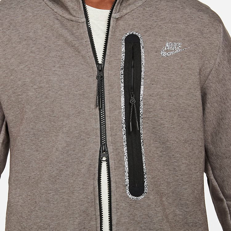Nike Sportswear Tech Fleece Full Zip Hoodie 'Ironstone Heather' DD4688-004