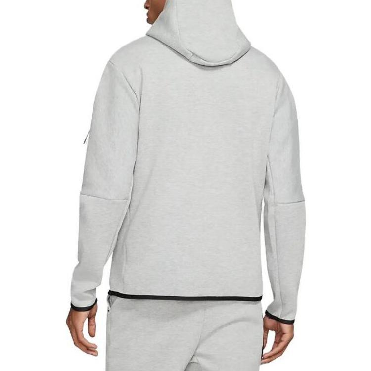 Nike Tech Fleece Pull Over Hoodie 'Dark Grey Heather' DD5174-063