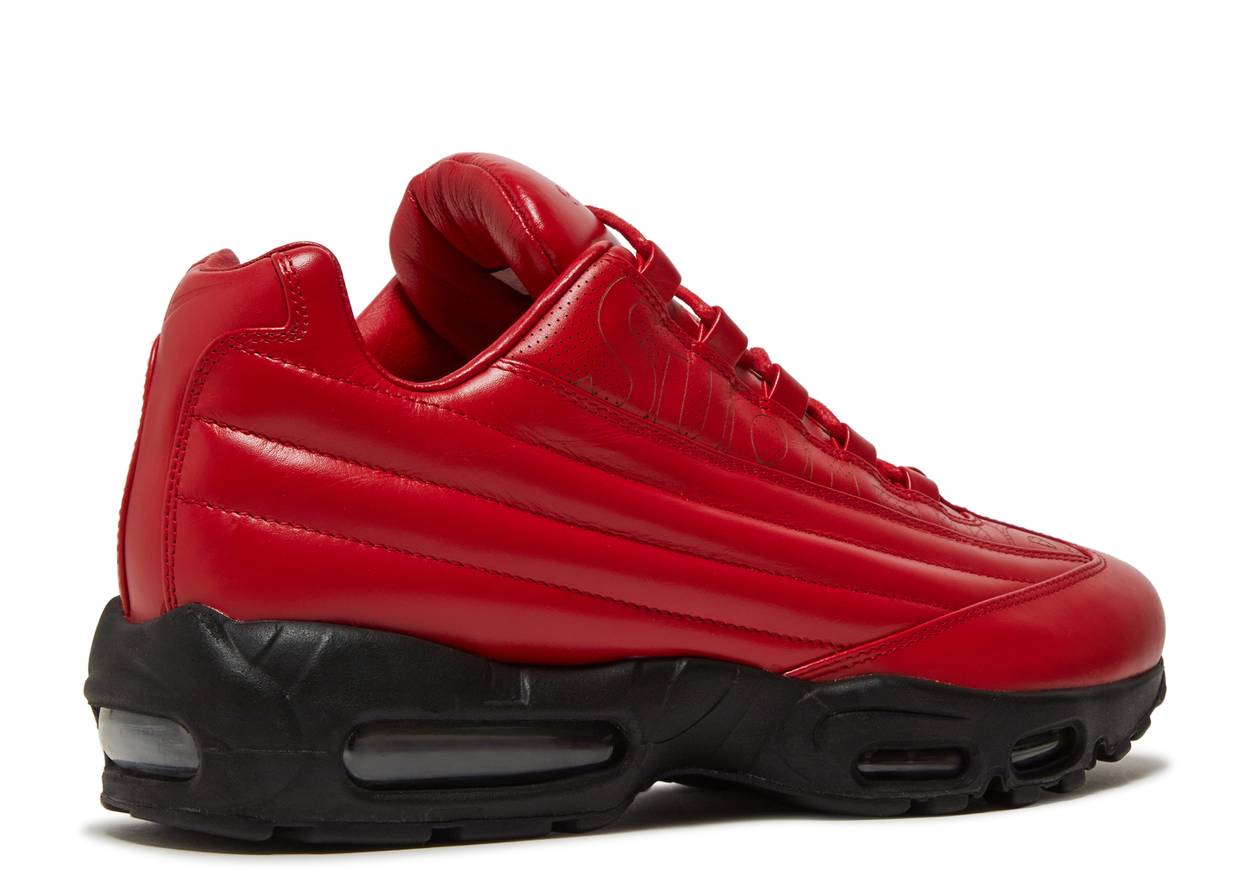 NIKE AIR MAX 95 LUX X SUPREME 'GYM RED'