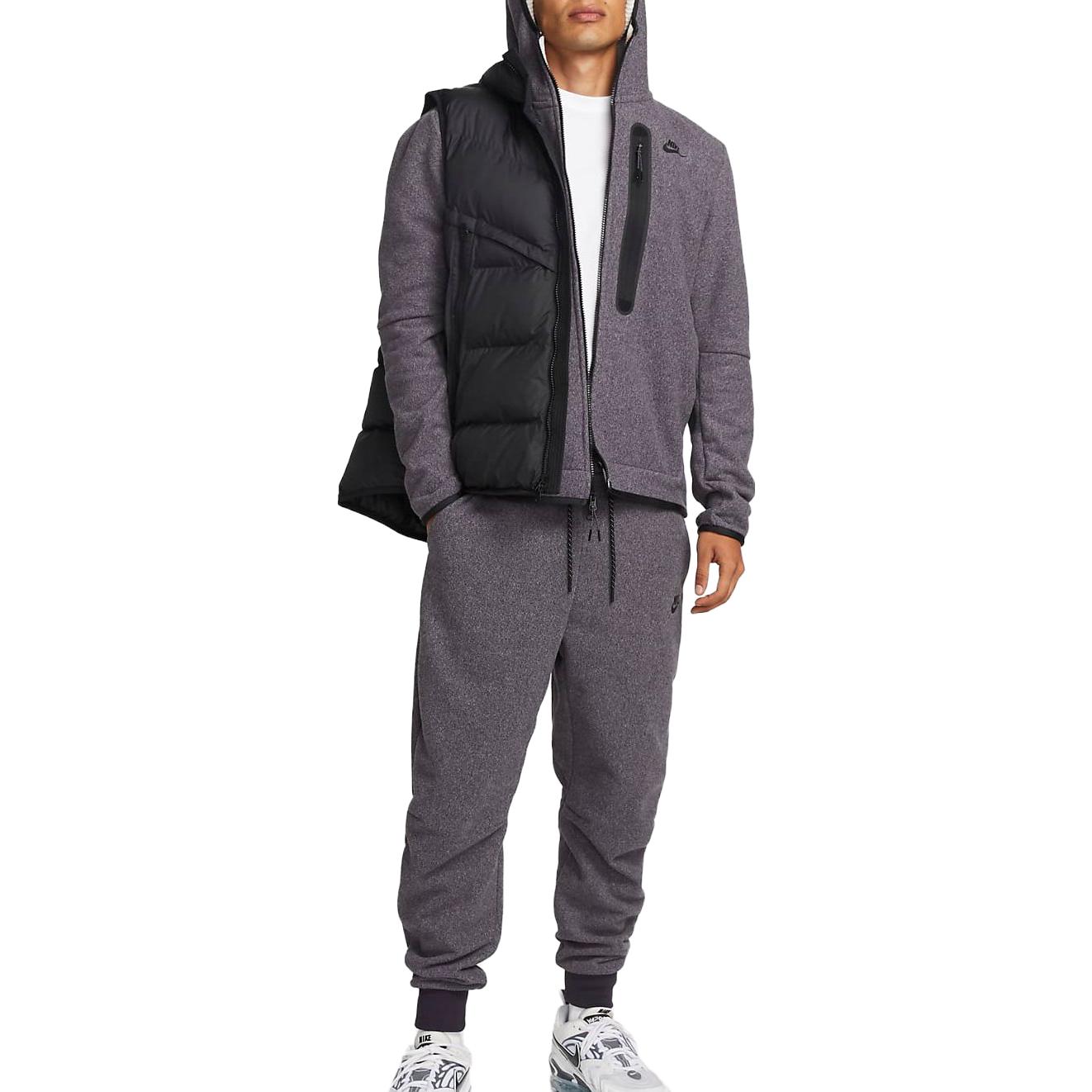Nike Sportswear Tech Fleece Full-Zip Winterized Hoodie 'Grey' DQ4801-722