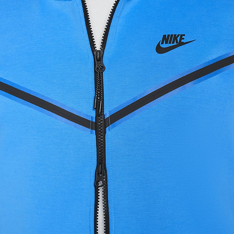 Nike Sportswear Tech Fleece Full-zip Hoodie 'Light Photo Blue' CU4489-435