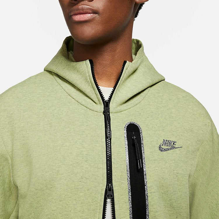 Nike Sportswear Tech Fleece Full-Zip Hoodie 'Lime Ice' DD4688-303