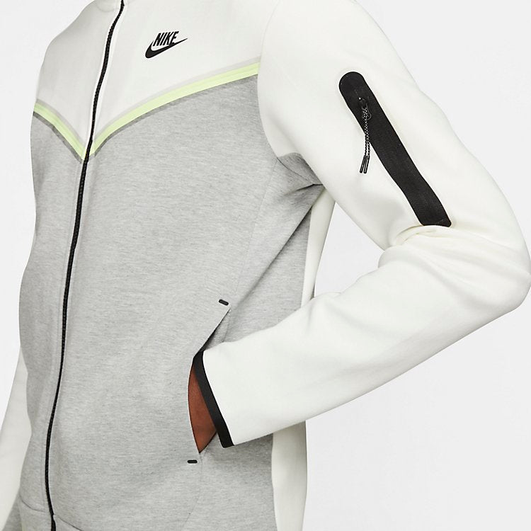 Nike Sportswear Tech Fleece Fullzip Hoodie 'Sail Grey' CU4489-133