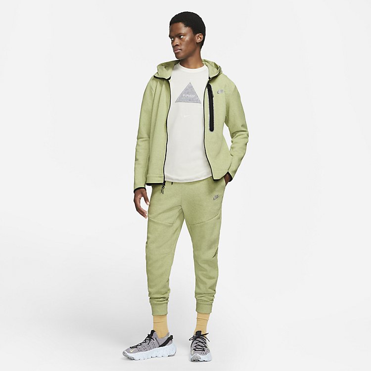 Nike Sportswear Tech Fleece Full-Zip Hoodie 'Lime Ice' DD4688-303