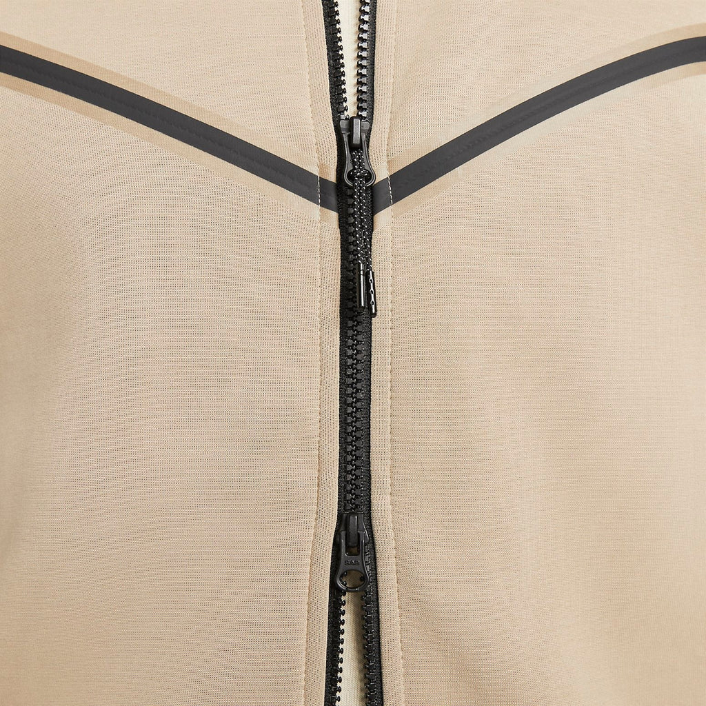 Nike Sportswear Tech Fleece Full-Zip Hoodie 'Khaki Black' CU4489-247