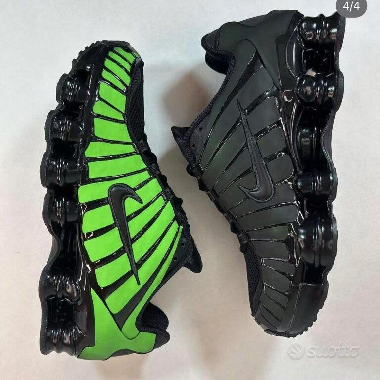 Nike shox Tl thermoreactive green & black colour change