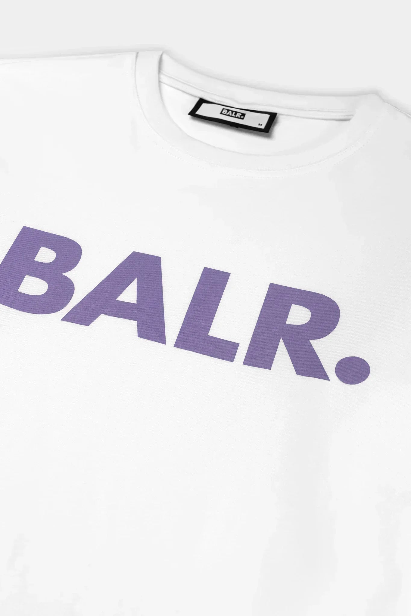 BALR. Straight Brand Logo Longsleeve Bright White