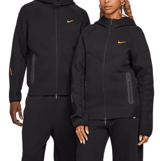 Nike x Nocta Tech Fleece Hooded Jacket (Asia Sizing) 'Black' FD8454-010