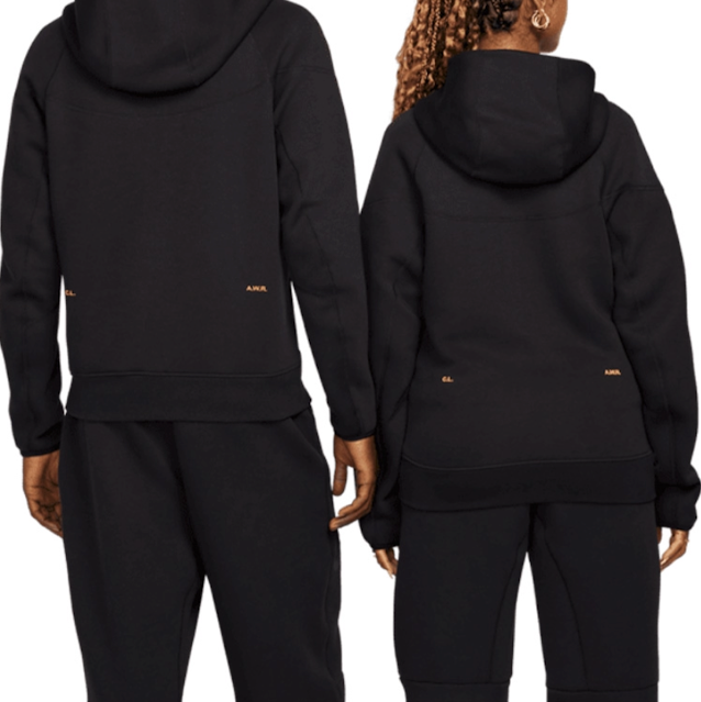 Nike x Nocta Tech Fleece Hooded Jacket (Asia Sizing) 'Black' FD8454-010