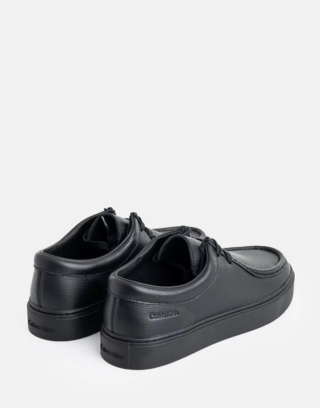 Calvin Klein Hybrid Apron Lace Up Black Shoes
