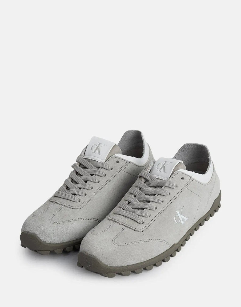 Calvin Klein Low Profile Light Grey Runner Sneakers