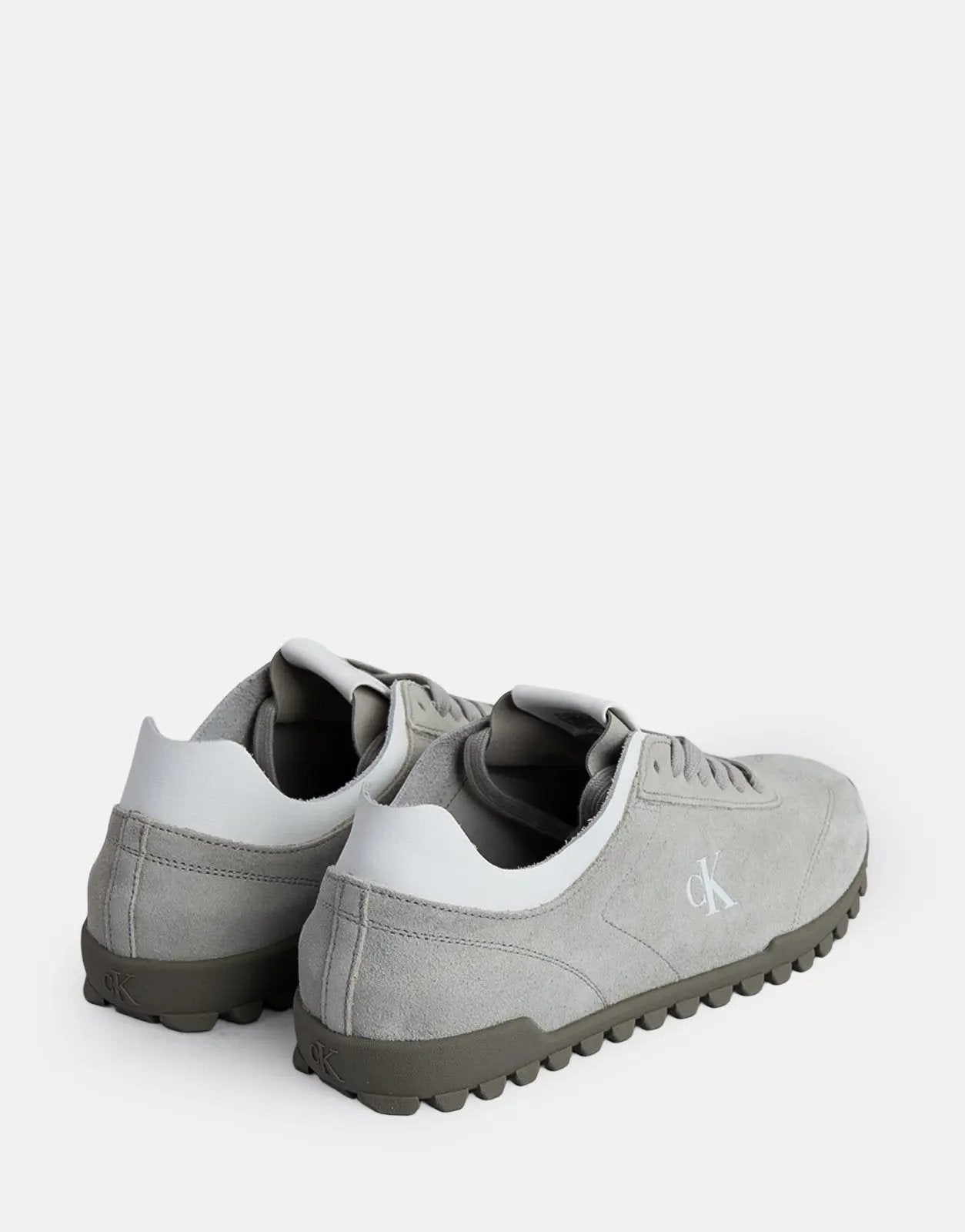 Calvin Klein Low Profile Light Grey Runner Sneakers