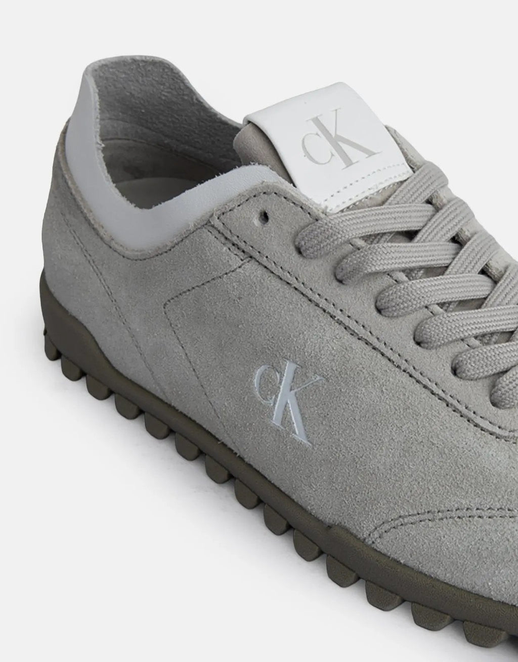 Calvin Klein Low Profile Light Grey Runner Sneakers