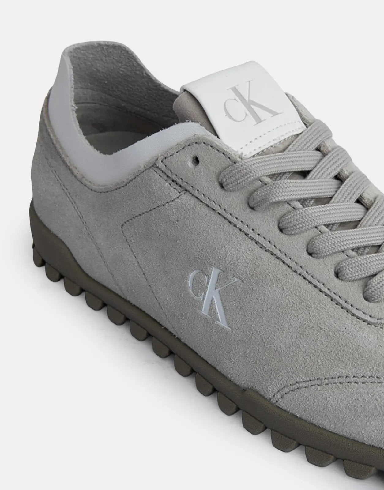 Calvin Klein Low Profile Light Grey Runner Sneakers