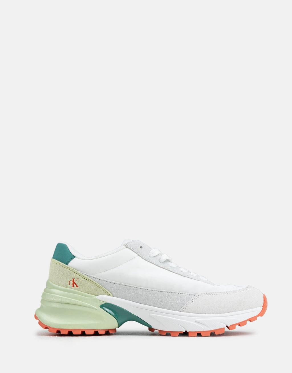 Calvin Klein Hike Runner Nylon Mix White Sneaker