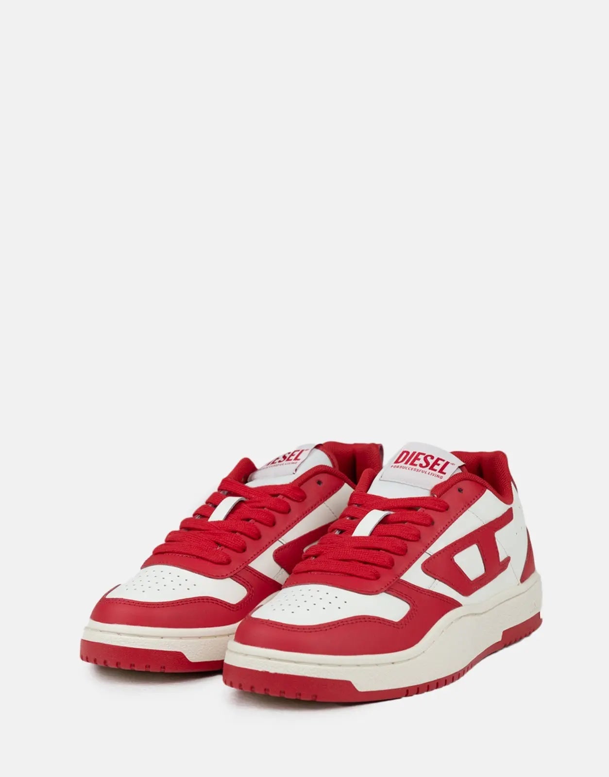 Diesel S-Ukiyo V2 Low Sneakers White/Red
