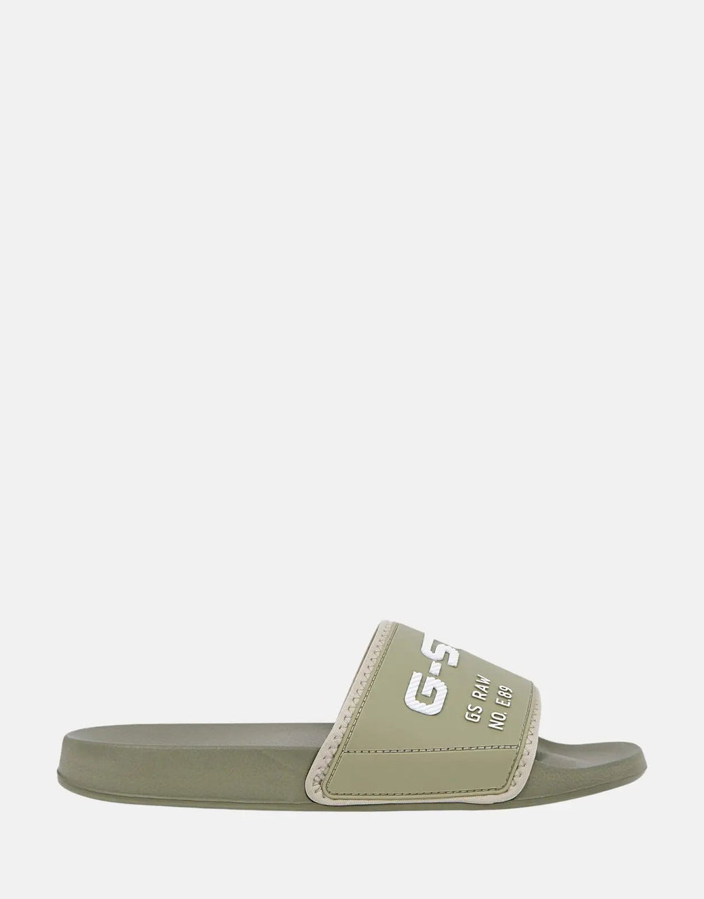 G-Star RAW Cart Olive/White Slides