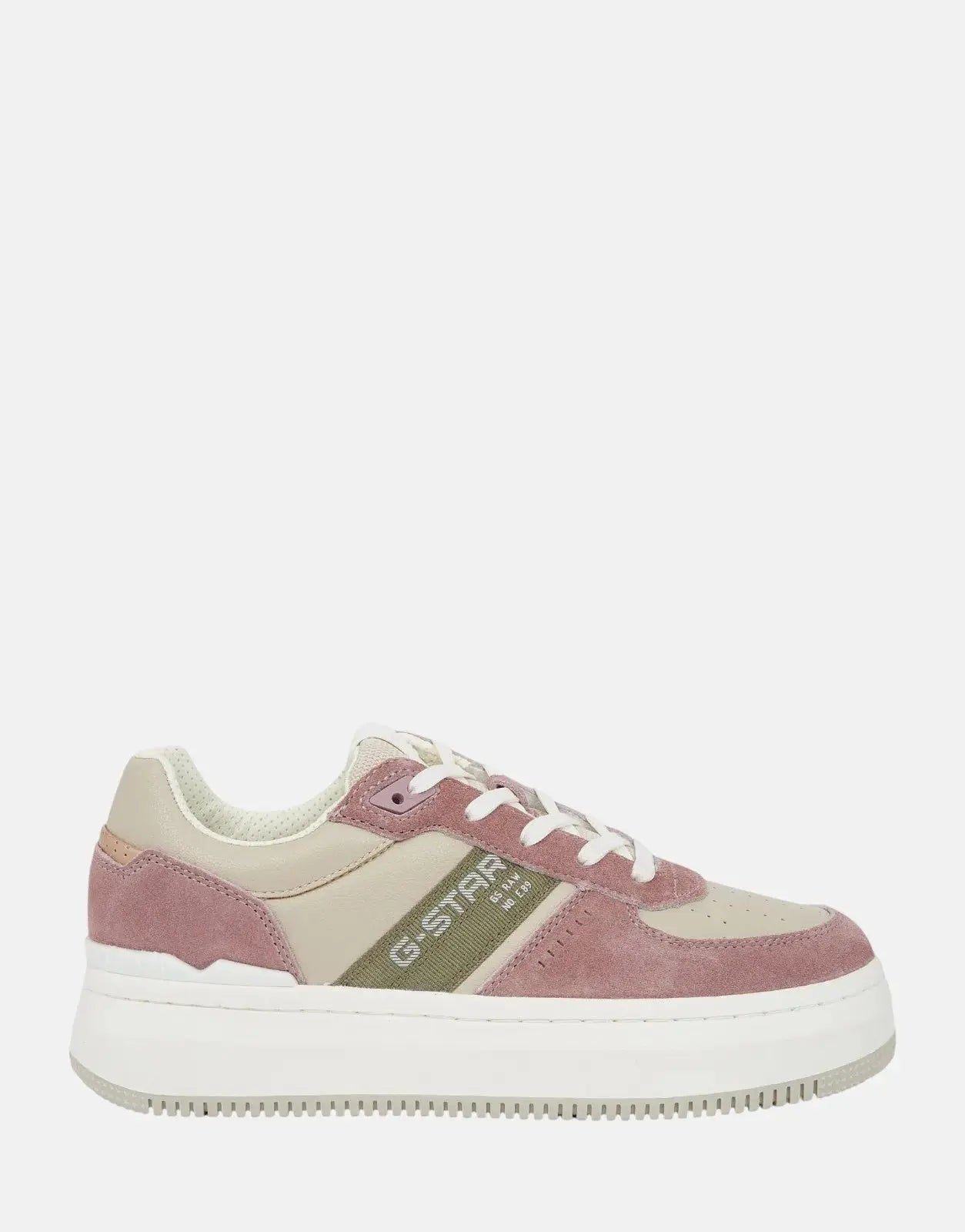 G-Star RAW Eve CTR Sand/Pink Sneakers