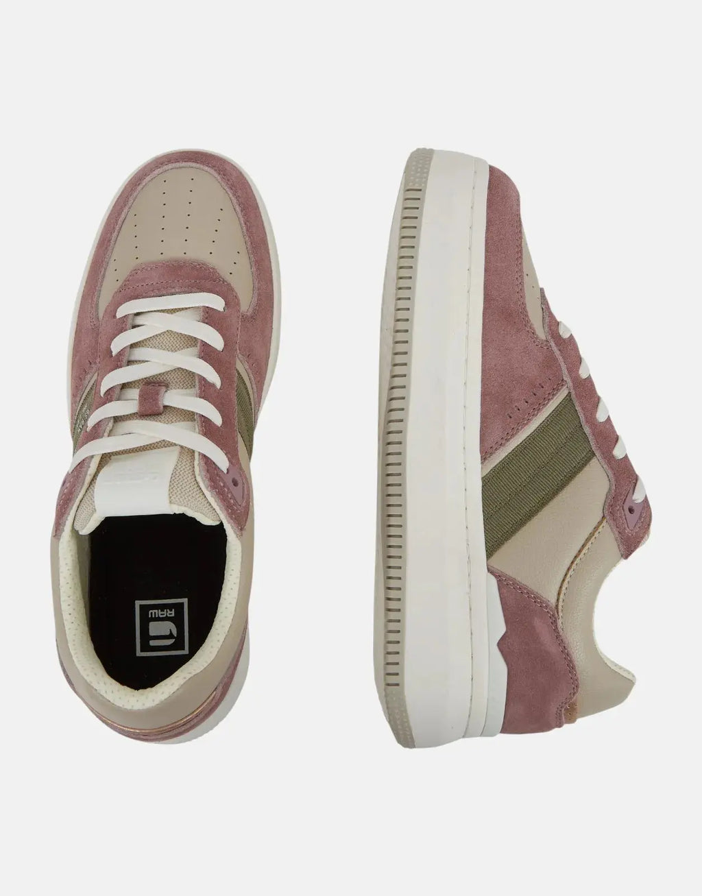 G-Star RAW Eve CTR Sand/Pink Sneakers