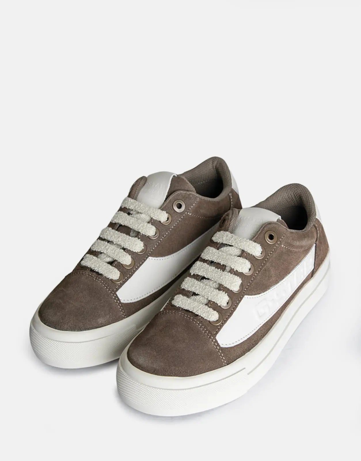 G-Star RAW Loom Basic Women Taupe/Off White Sneakers