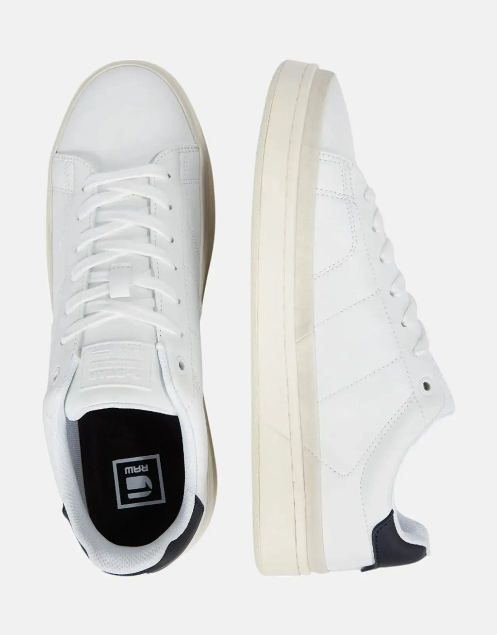 G-Star RAW Recruit III Lea White/Navy Sneakers
