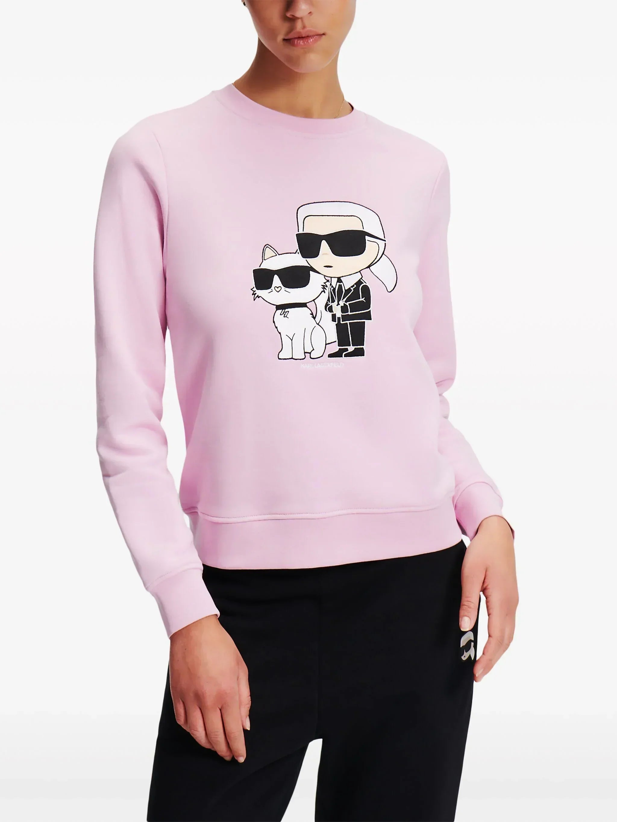 Karl Lagerfeld Ikonik Karl & Choupette sweatshirt
